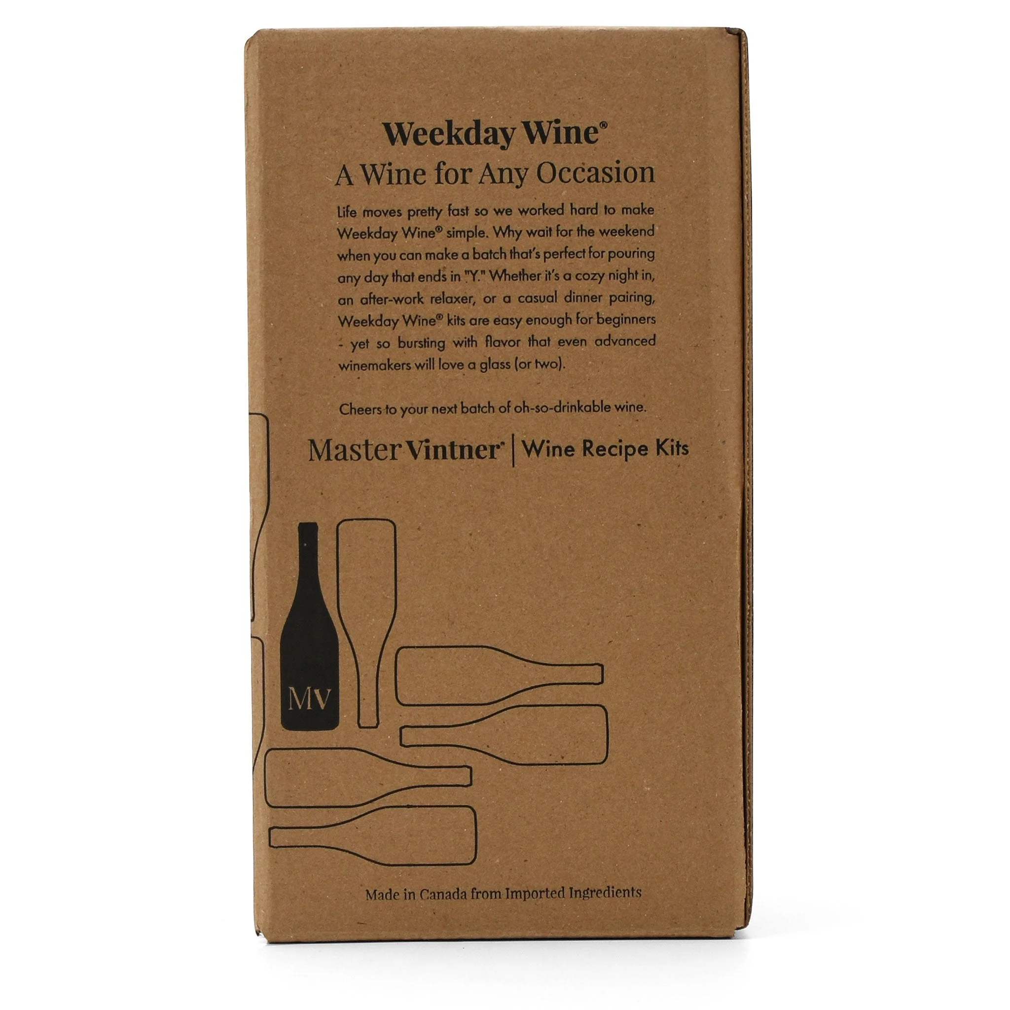 Cabernet Sauvignon Wine Kit - Master Vintner Weekday Wine - Image 4